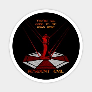 red queen resident evil Magnet